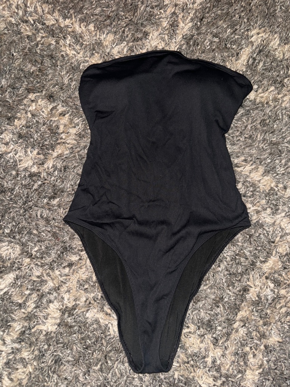Aerie strapless back high cut one piece xl long